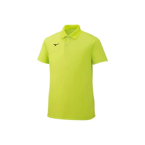 Mizuno Зеленое Унисекс Поло