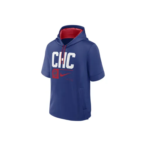 Nike x MLB Collaboration Chicago Cubs Tri Code LOCKUP Свитшот Мужской Королевский синий