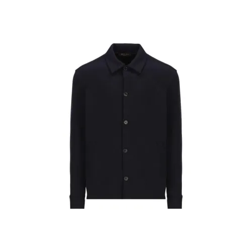 Loro Piana Мужские Черные Рубашки