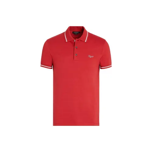 Zzegna Red Men's Polo