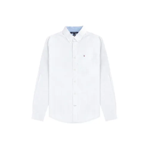 Tommy Hilfiger Белые Мужские Рубашки