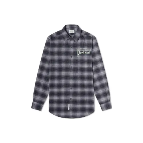 Овен Черные Мужские Рубашки