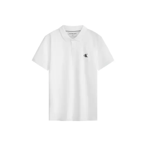 Calvin Klein Moon Белая Мужская Поло