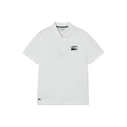 LACOSTE Collaboration Белая Мужская Поло