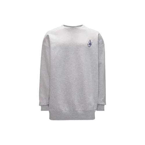 JW Anderson SS24 Свитшот Мужской Серый