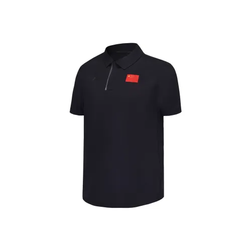 LINING Glory Series Поло Унисекс Глубокий Синий