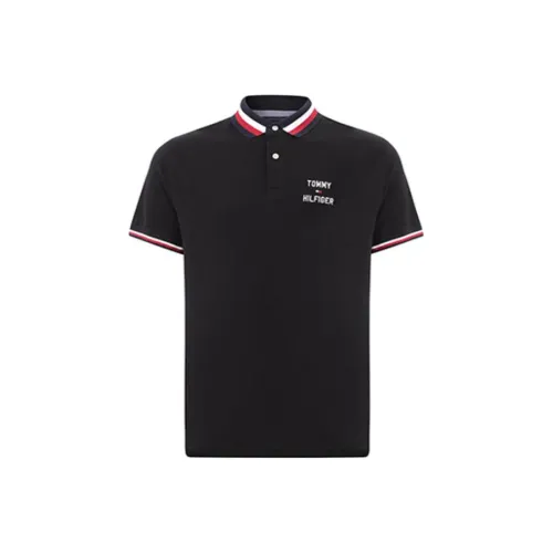 Tommy Hilfiger Мужская черная поло