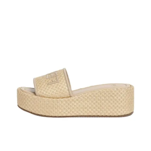 FENDI Sunshine Слипоны Женские Бежевые