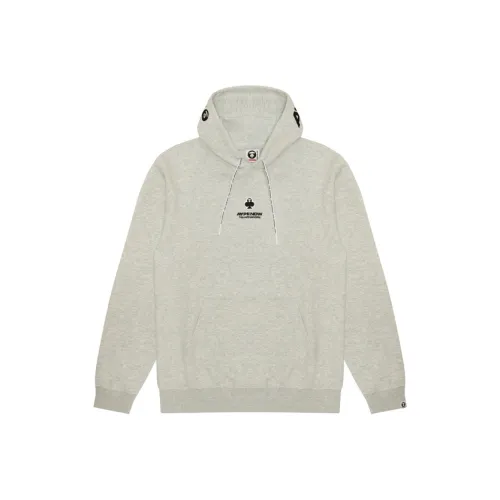 Aape FW24 Толстовка Мужской Белый Серый