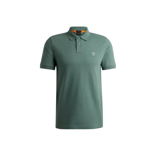 Hugo Boss FW24 Поло Мужское Светло-Зеленое