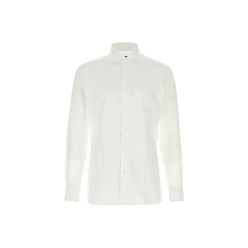 Ermenegildo Zegna Белые Мужские Рубашки