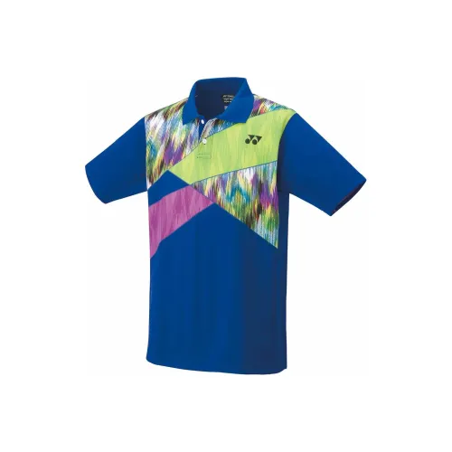 YONEX Мужская поло рубашка синего цвета