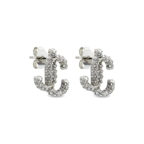 Jimmy Choo Металл Серьги-гвоздики Женские Серебряные