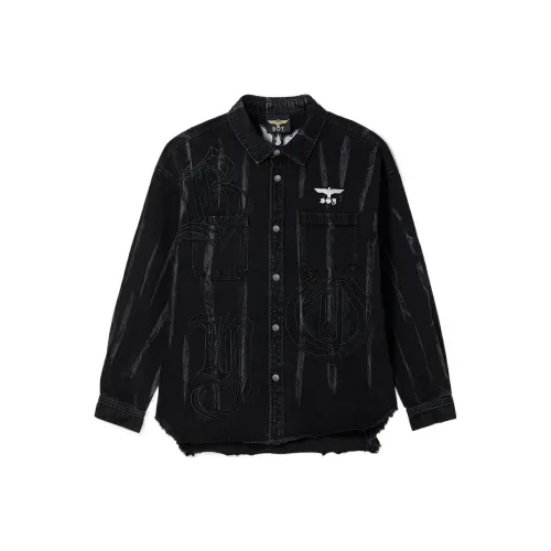 BOY LONDON Черные Унисекс Рубашки