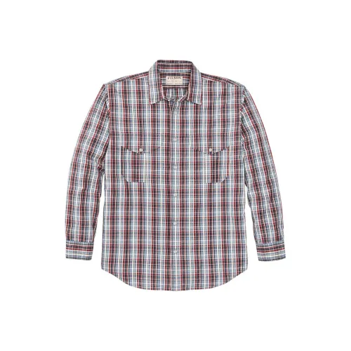 Filson FW24 Рубашка Мужская Айвори Клетка