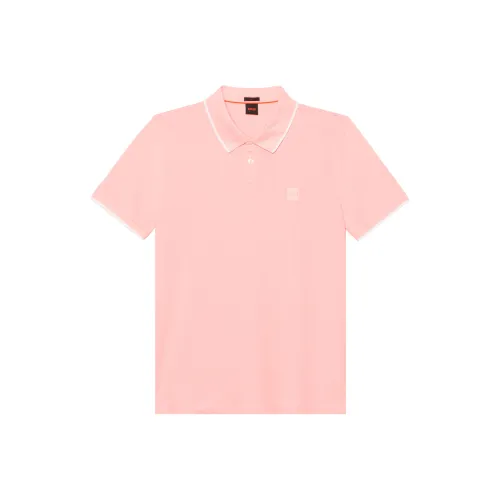 Hugo Boss SS23 Поло Мужское Светло-Розовое