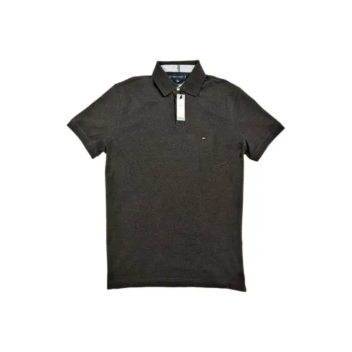 Tommy Hilfiger Поло Мужское Темно-умбра