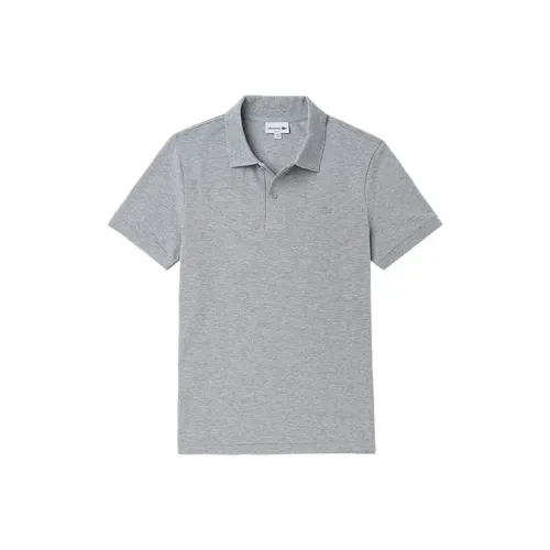 LACOSTE Collaboration Мужская Поло Серого Цвета