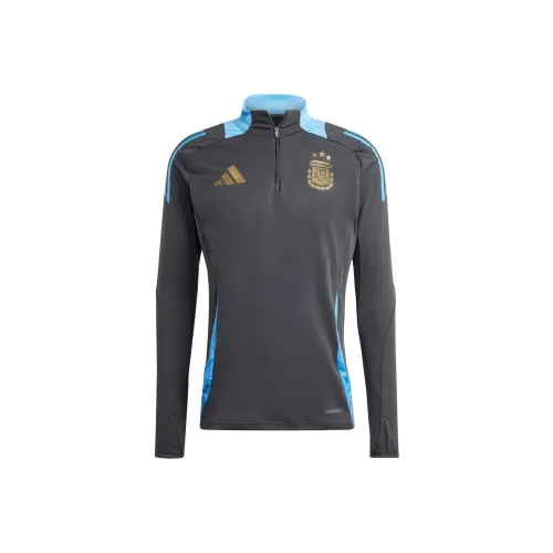 Adidas Argentina Tiro 24 Competition Top Sweatshirt Men's Charcoal Black