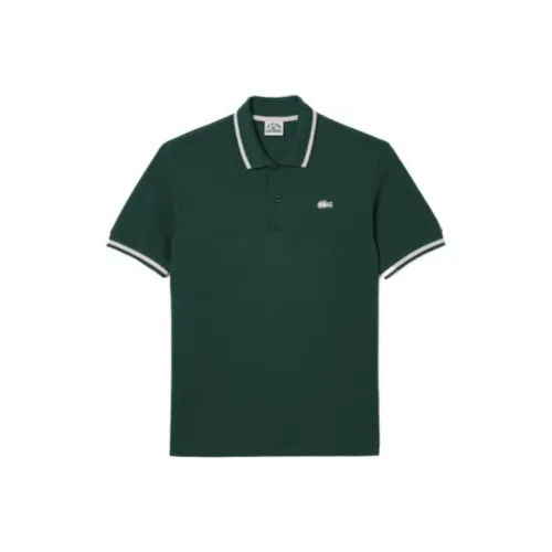 Зеленая мужская поло от LACOSTE Collaboration
