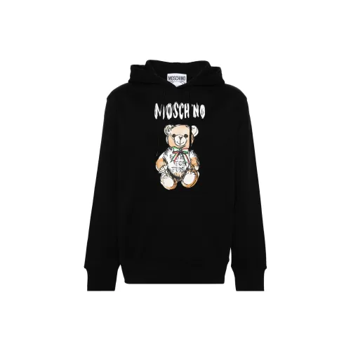 MOSCHINO Толстовка Мужской Черный