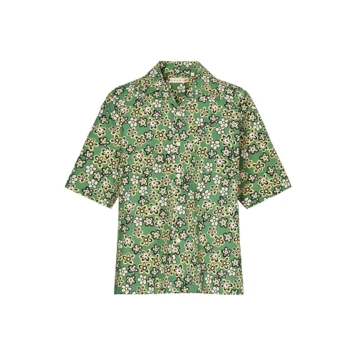 UNIQLO x MARNI Uniqlo Marni Совместный брендинг Совместный бренд Рубашка Мужская Зеленая