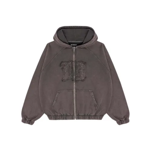 Misbhv Свитшот Мужской Выстиранный Коричневый