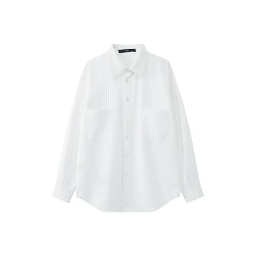 HERBEL Белый Мужская Рубашка