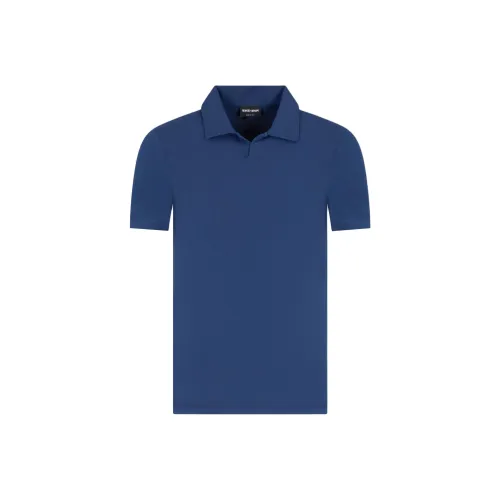 EMPORIO ARMANI Поло Мужское Синее