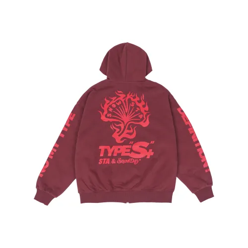 Snowday x STA TypeS Толстовка Унисекс Кофе