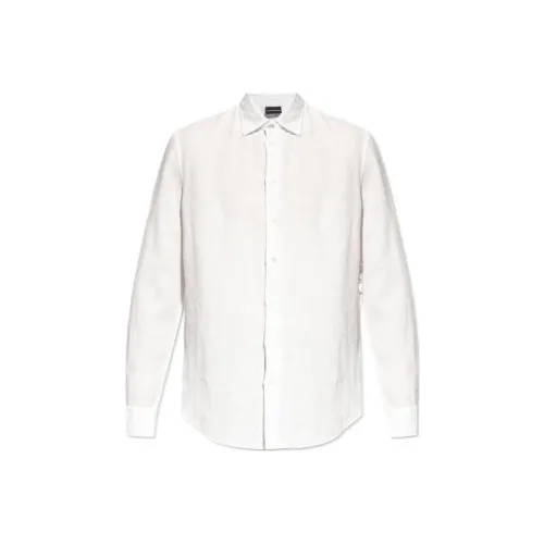 EMPORIO ARMANI Рубашка Мужская Белая