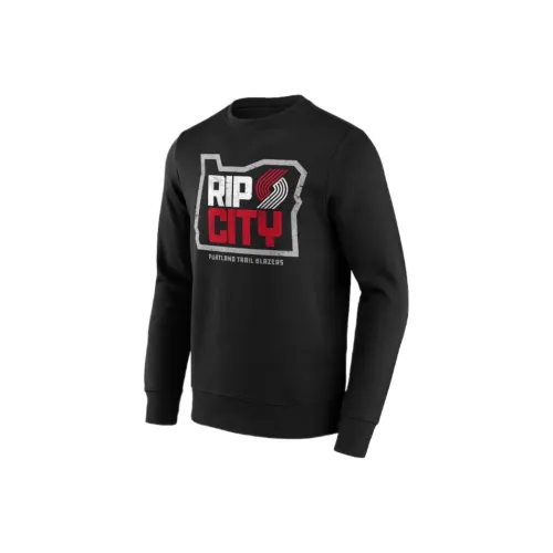 NBA Portland Trail Blazers Толстовка Мужская Черная
