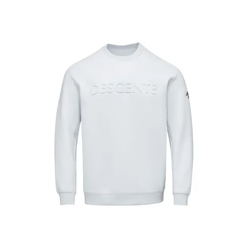 DESCENTE ESSENTIAL Series Американский винтаж Круглый вырез Буква Толстовка Мужской