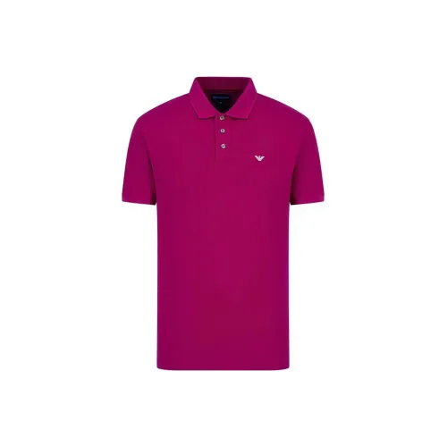 EMPORIO ARMANI SS23 Поло Мужское Розовое