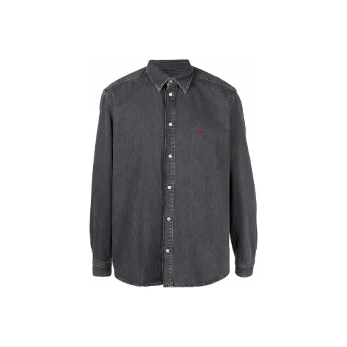 DIESEL Серые Мужские Рубашки