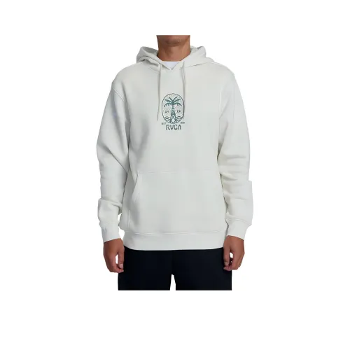 RVCA Толстовка Мужской Серебристый Белый