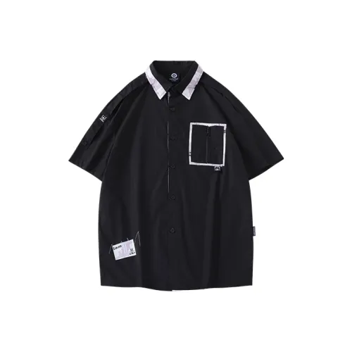 LAMLICKA Черная унисекс рубашка