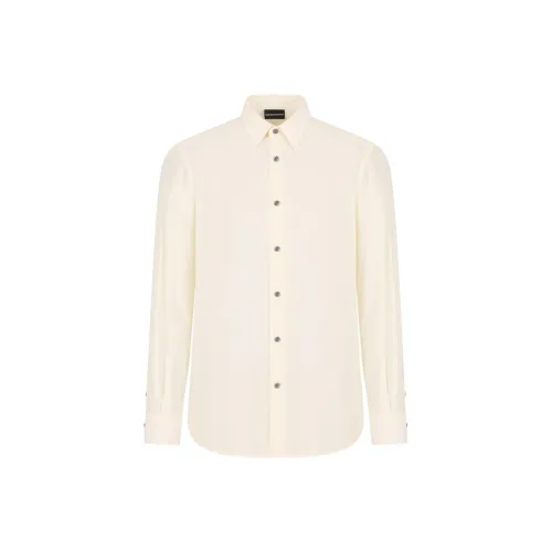 EMPORIO ARMANI SS25 Рубашка Мужская Бежевая