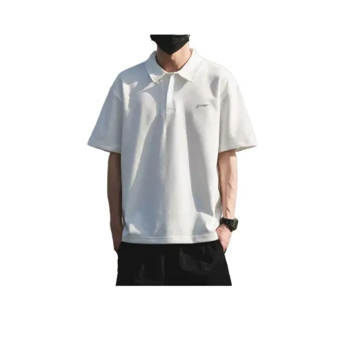 Подкладка Fitness Collection Sports Lifestyle Collection Поло Мужское Белое