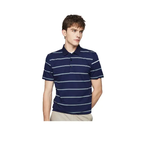 Red bean Синий Мужская Поло