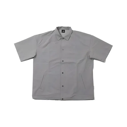 New Balance совместная серия Серые Мужские Рубашки