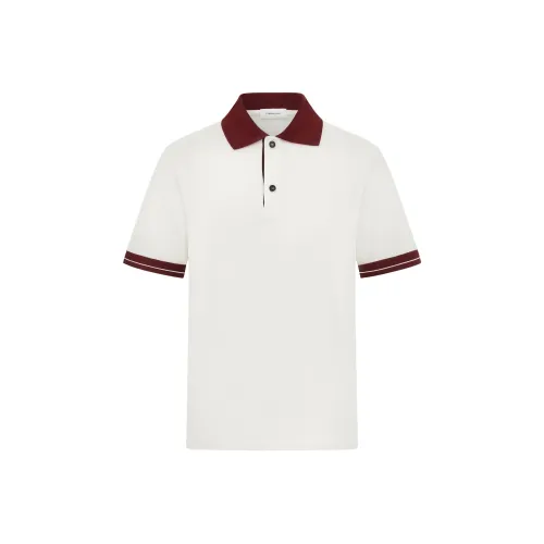 Ferragamo FW24 Поло Мужское Белое