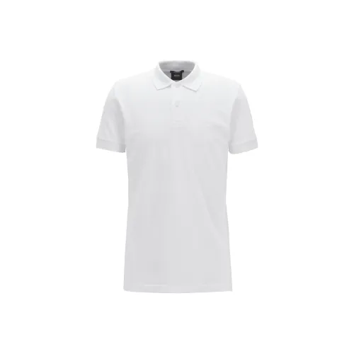 Hugo Boss Белая Мужская Поло