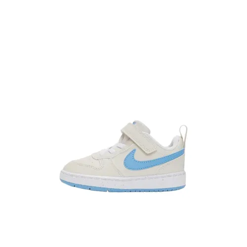 Nike Court Borough Slip Resistant Abrasion Resistant Низкий Топ Обувь для малышей Бежевый Infant And Toddler
