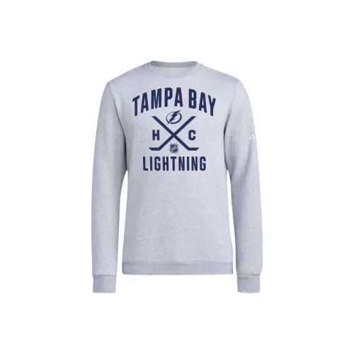 Adidas LIGHTNING ICE Хоккейный длинный рукав худи мужской серый