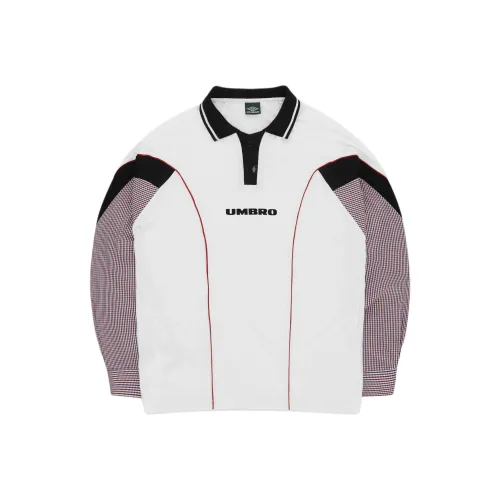 Umbro FW24 Поло Унисекс Белый