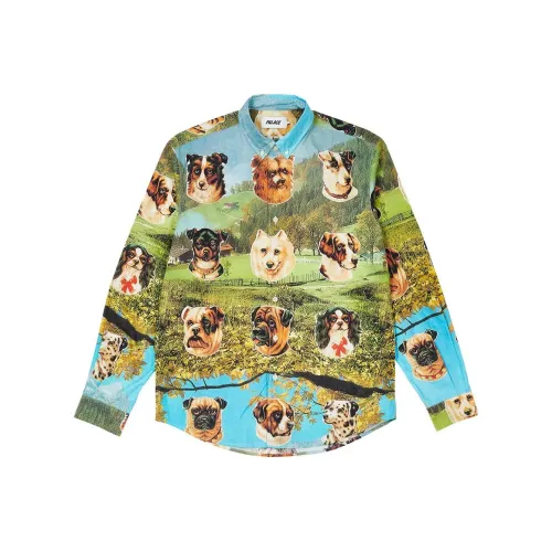 PALACE Multicolor Unisex Shirts PALACE Многоцветные Унисекс Рубашки