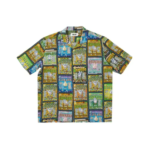 PALACE SS23 Зеленая Унисекс Рубашка