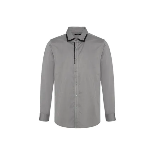LIU·JO UOMO Серые Мужские Рубашки
