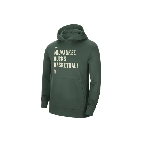 NBA Nike Spotlight Fleece Overhead Sweatshirt Men's Green